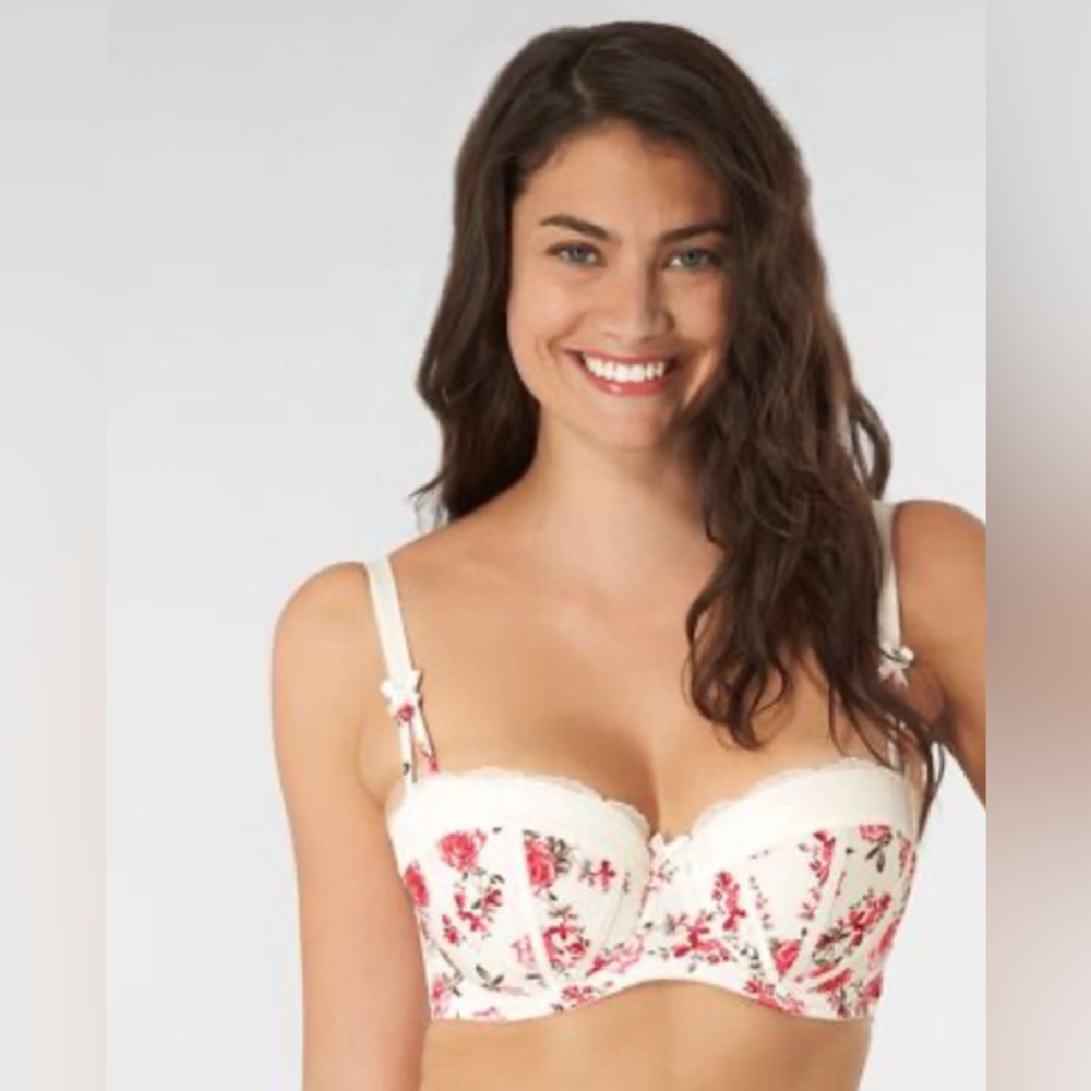 La SENZA floral lightly padded bra